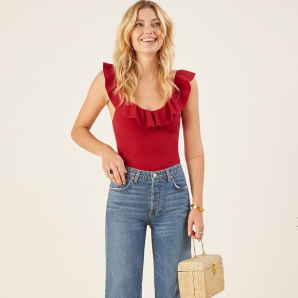 Reformation Tops - NWOT Reformation // Roxanna Top